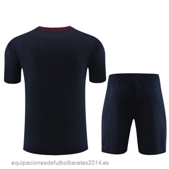 Nuevo Entrenamiento Conjunto Completo Inglaterra 2023 Azul Marino Baratas